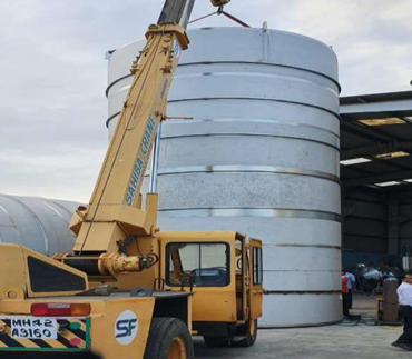 dairy Storage tank - Sahiba Fabricators